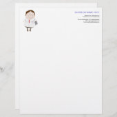 DOCTOR LETTERHEAD CUSTOM BRIEFHOOFD (Voorkant / Achterkant)