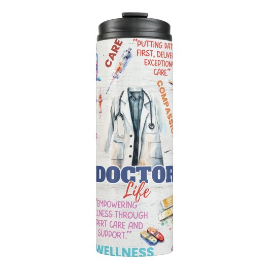 Doctor Life Thermische Tumbler Thermosbeker (Voorkant)