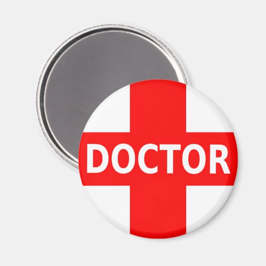 Doctor Logo Magneet (Voorkant / Achterkant)
