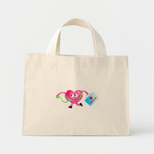 Doctor Love Mini Tote Bag (Voorkant)