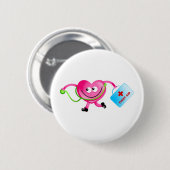 Doctor Love Ronde Button 5,7 Cm (Voorkant /achterkant)