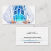 Doctor Lung Specialist Private Clinic Card Visitekaartje (Voorkant / Achterkant)