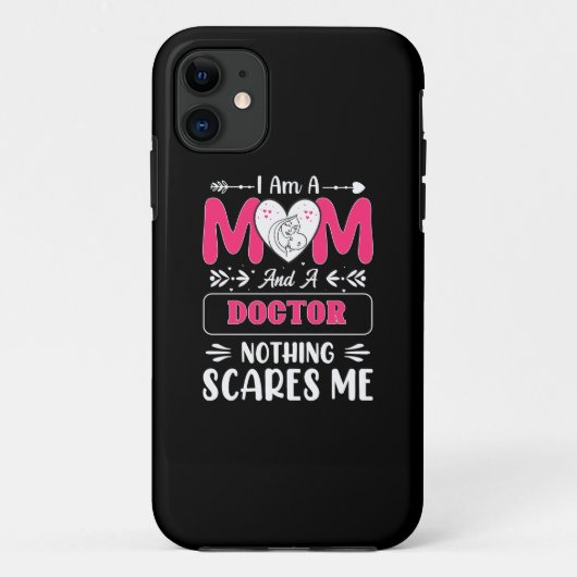 Doctor Mam, Funny Doctor Mam Case-Mate iPhone Case (Achterkant)