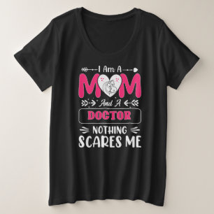 Doctor Mam, Funny Doctor Mam Grote Maat T-shirt