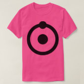 Doctor Manhattan waterstof atoom symbool T-shirt (Design voorkant)