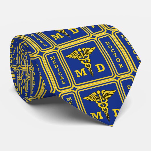 Doctor MD Stropdas (Opgerold)
