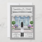 Doctor Medical Afstuderen Uitnodiging (Voorkant)