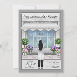 Doctor Medical Afstuderen Uitnodiging