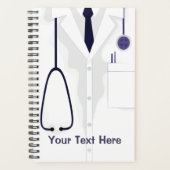 Doctor Medical Coat Male White Planner (Voorkant)