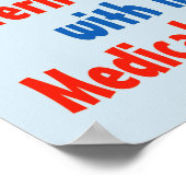 Doctor Medical Degree Niet zoeken via internet Poster (Hoek)