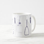 Doctor Medical Lab Coat Aangepast Koffiemok (Voorkant rechts)