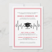 Doctor Medical Nursing School Afstuderen Kaart (Voorkant)