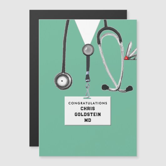 Doctor Medical School Afstuderen (Voorkant / Achterkant)