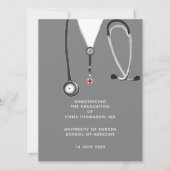 Doctor Medical School Afstuderen Aankondiging (Voorkant)