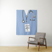 Doctor Medical School Afstuderen Banner Tapestry Wandkleed (In situ)