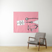 Doctor Medical School Afstuderen Banner Tapestry Wandkleed (In Situ (horizontaal))