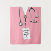 Doctor Medical School Afstuderen Banner Tapestry Wandkleed (Voorkant)