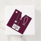 Doctor Medical School Afstuderen Bedankjes Labels (In situ)