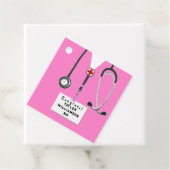 Doctor Medical School Afstuderen Bedankjes Labels (In situ)