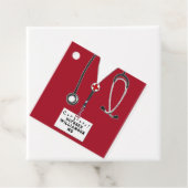 Doctor Medical School Afstuderen Bedankjes Labels (In situ)