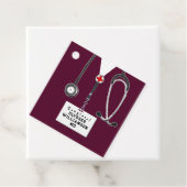 Doctor Medical School Afstuderen Bedankjes Labels (In situ)