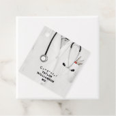 Doctor Medical School Afstuderen Bedankjes Labels (In situ)