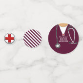 Doctor Medical School Afstuderen Confetti (Achterkanten)