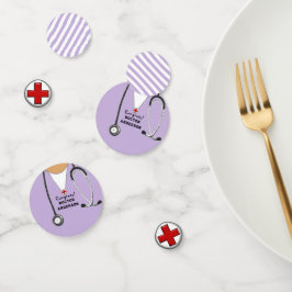 Doctor Medical School Afstuderen Confetti