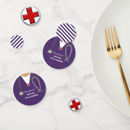 Doctor Medical School Afstuderen Confetti (Groep)