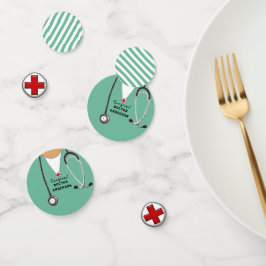 Doctor Medical School Afstuderen Confetti