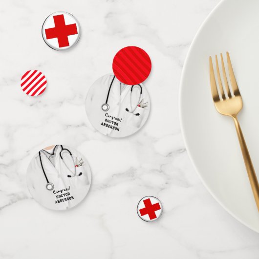 Doctor Medical School Afstuderen Confetti (Groep)