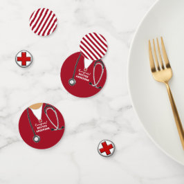 Doctor Medical School Afstuderen Confetti