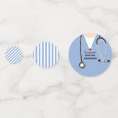 Doctor Medical School Afstuderen Confetti (Voorkanten)