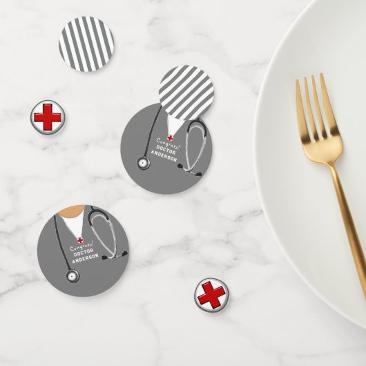 Doctor Medical School Afstuderen Confetti (Groep)