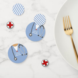 Doctor Medical School Afstuderen Confetti