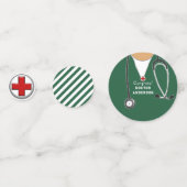 Doctor Medical School Afstuderen Confetti (Voorkanten)