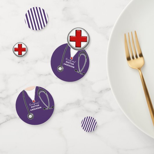 Doctor Medical School Afstuderen Confetti (Groep)