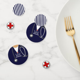 Doctor Medical School Afstuderen Confetti