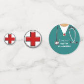 Doctor Medical School Afstuderen Confetti (Voorkanten)