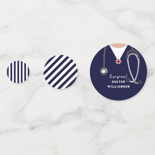 Doctor Medical School Afstuderen Confetti (Voorkanten)