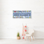 Doctor Medical School Afstuderen Congrats Banner (Insitu)