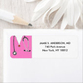 Doctor Medical School Afstuderen Etiket (Insitu)