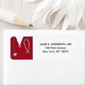 Doctor Medical School Afstuderen Etiket (Insitu)