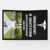 Doctor Medical School Afstuderen Foto Spandoek (Horizontaal)