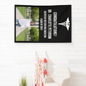 Doctor Medical School Afstuderen Foto Spandoek (Insitu)
