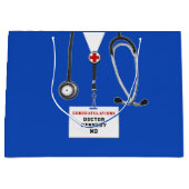 Doctor Medical School Afstuderen Groot Cadeauzakje (Voorkant)