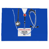 Doctor Medical School Afstuderen Groot Cadeauzakje (Achterkant)