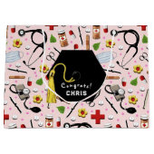 Doctor Medical School Afstuderen Groot Cadeauzakje (Voorkant)