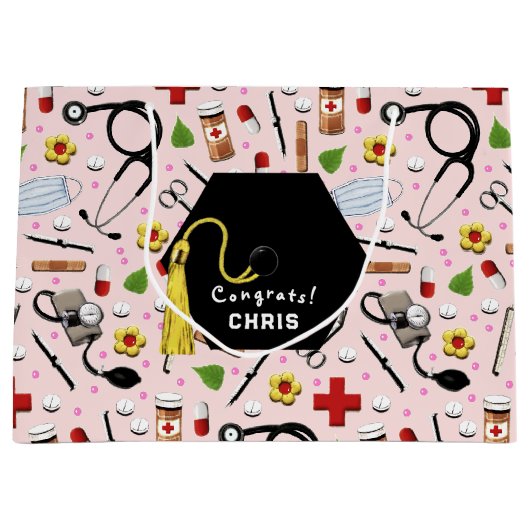 Doctor Medical School Afstuderen Groot Cadeauzakje (Voorkant)