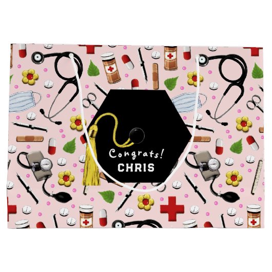 Doctor Medical School Afstuderen Groot Cadeauzakje (Achterkant)